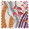 Maldives, Cassis - Made to Measure Curtains